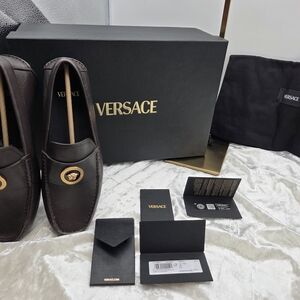 Versace Men's Brown Loafers
